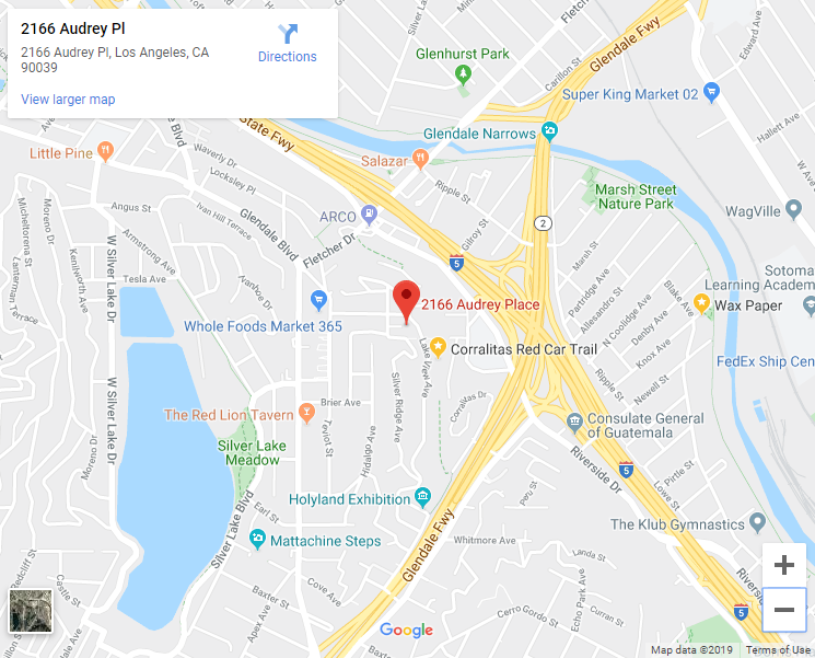 Audrey Place Map